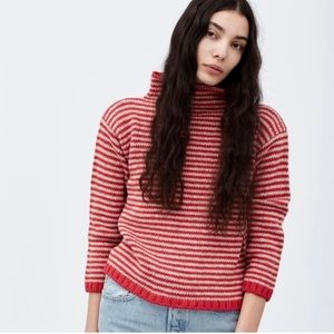 Babaa Jumper No. 6 red striped.